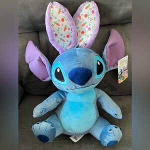 Disney Easter Stitch 17” Tall Plush, NWT